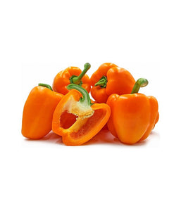 Orange Bell Pepper 1 lb / 454 gram - Daily Fresh Grocery