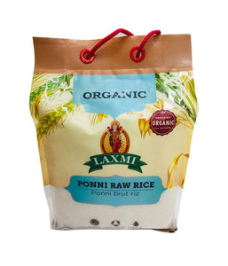 ORGANIC LAXMI – Ponni Raw Rice – 10Lbs - Daily Fresh Grocery