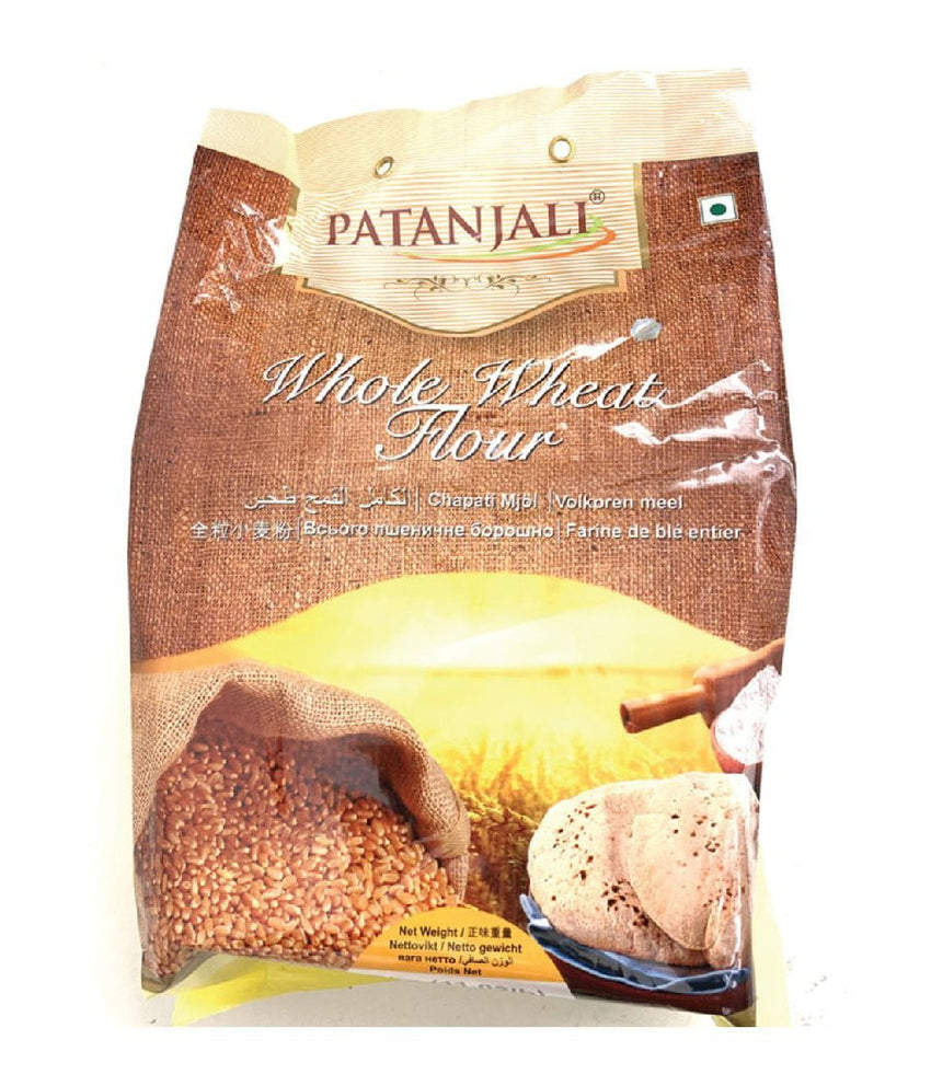 Patanjali Whole Wheat Flour - 20 lbs - Daily Fresh Grocery