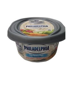 Philadelphia 1/3 Less Fat Cream Cheese Garden Vegetables - 212 Gm - Daily Fresh Grocery