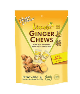 Prince Of Peace Lemon Ginger Chews - 4 oz - Daily Fresh Grocery