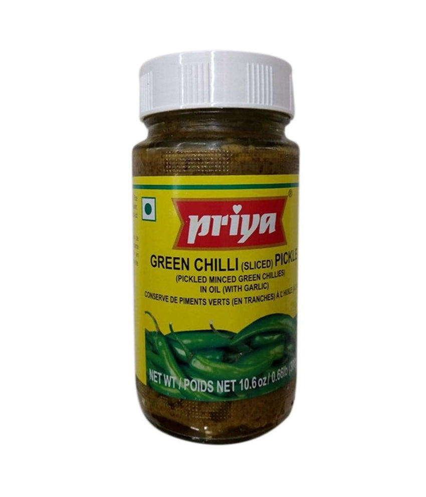 Priya Green Chili Pickle - 300 Gm - Daily Fresh Grocery