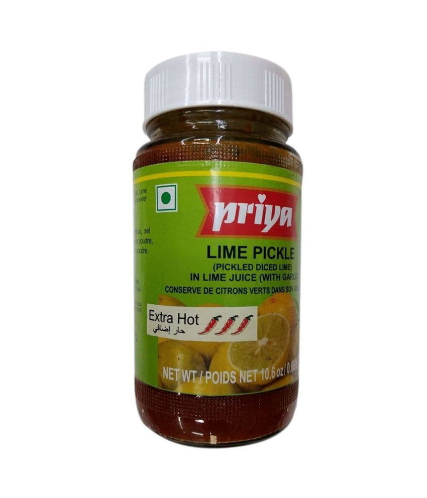 Priya Lime Pickle (Extra Hot) - 300 Gm - Daily Fresh Grocery