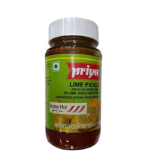 Priya Lime Pickle (Extra Hot) - 300 Gm - Daily Fresh Grocery