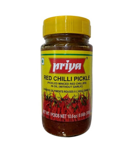 Priya Red Chili Pickle - 300 Gm - Daily Fresh Grocery