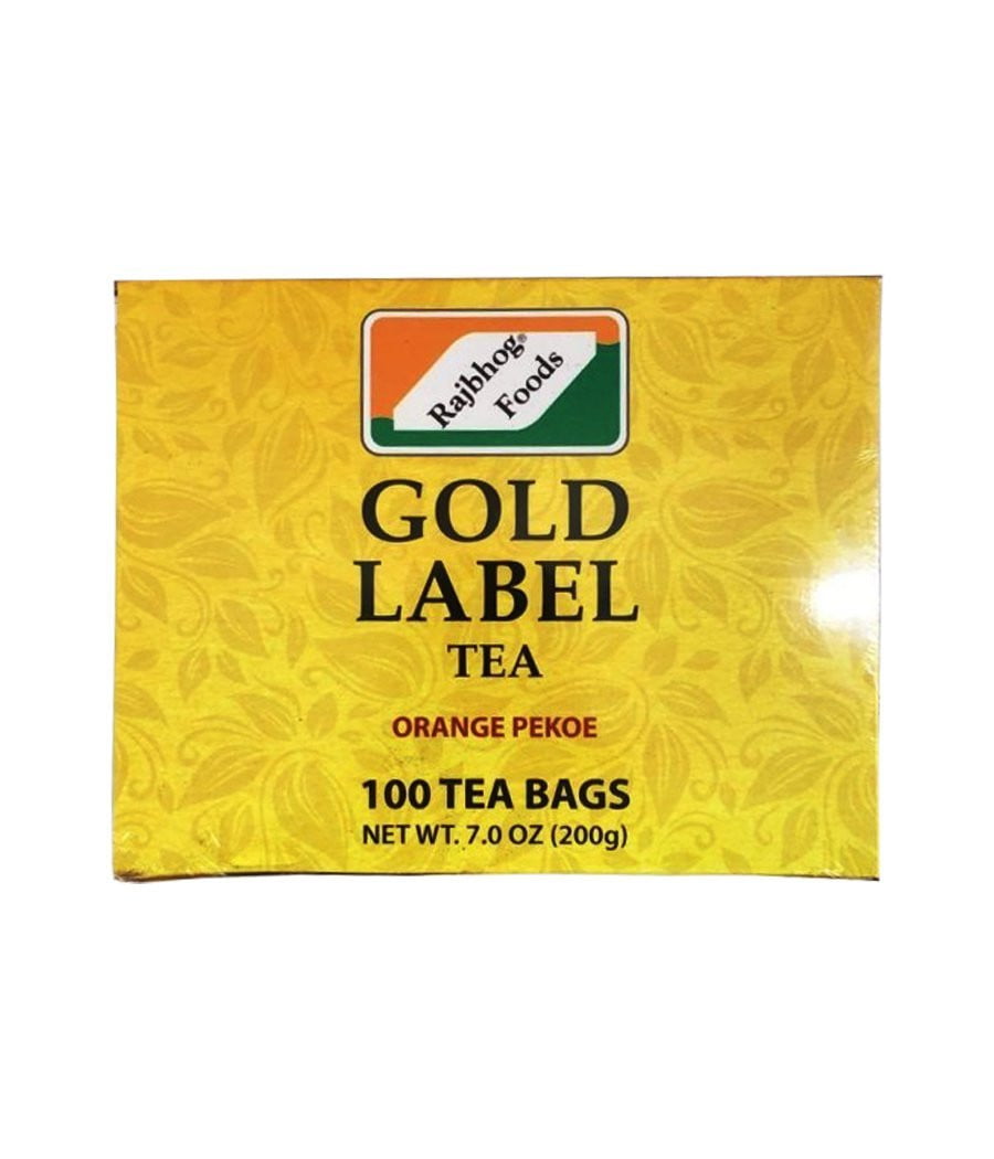 Rajbhog Foods Gold Label Tea - 200 Gm