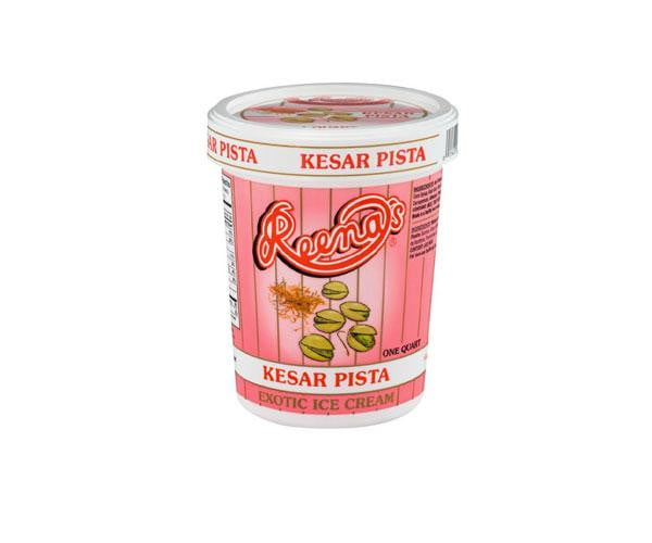 Reena's Kesar Pista Ice Cream 64 fl oz / 2 kg - Daily Fresh Grocery