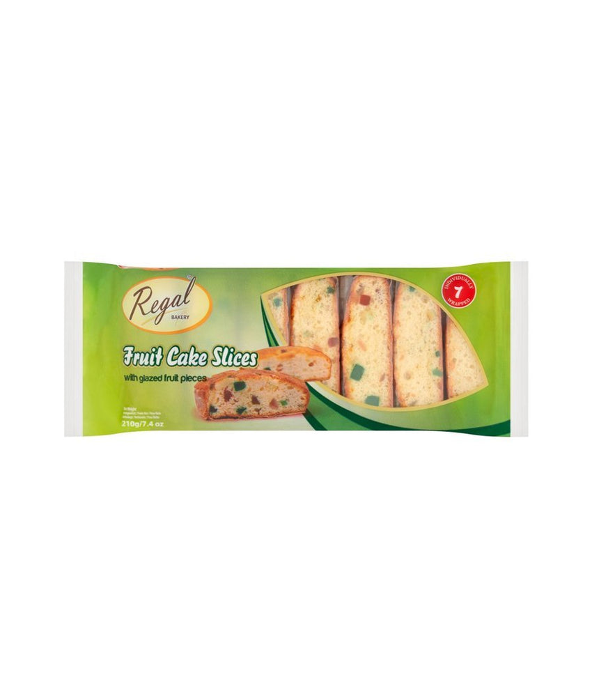 Regal Bakery Fruit Cake Slices - 210 Gm - Daily Fresh Grocery