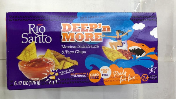 Rio Santo Mexican Salsa Sauce & Taco Chips - 175gm