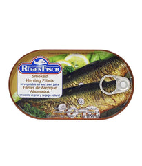Rugen Fisch Smoked Herring Fillets 6.7oz - Daily Fresh Grocery