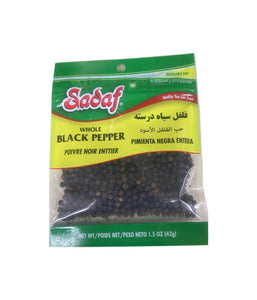 Sadaf Whole Black Pepper - 42 Gm - Daily Fresh Grocery