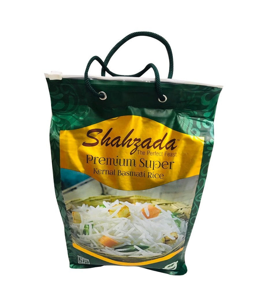 SHAHZADA Premium Super Kernal Basmati Rice – 10Lbs - Daily Fresh Grocery
