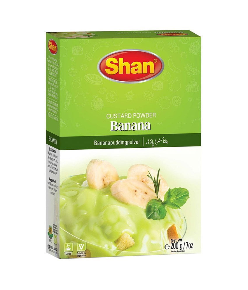 Shan Banana Custard Powder 200 gm - Daily Fresh Grocery