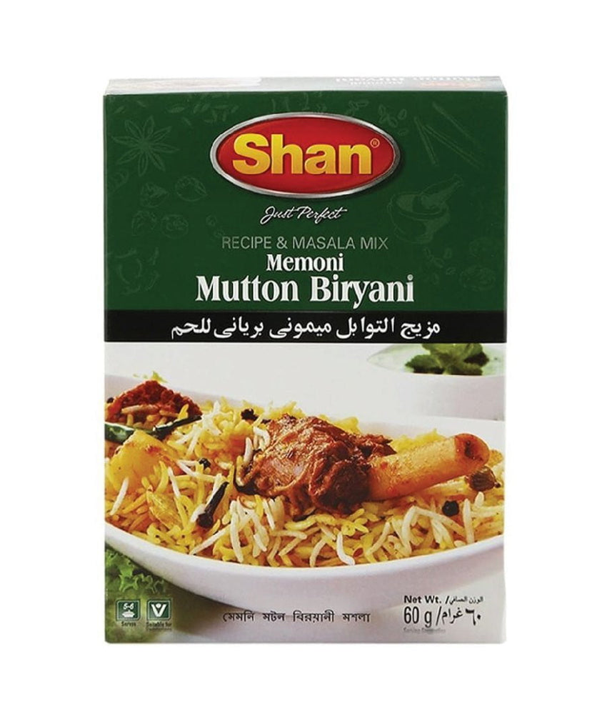 Shan Memoni Biryani Masala 60 gm - Daily Fresh Grocery