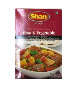 Shan Recipe & Seasoning Mix Meat & Vegetable - 100gm - Daily Fresh Grocery