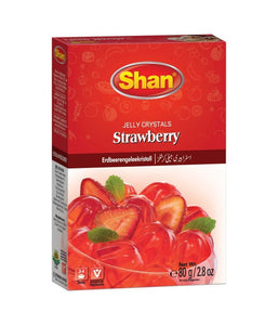 Shan Strawberry Jelly Crystals 80 gm - Daily Fresh Grocery