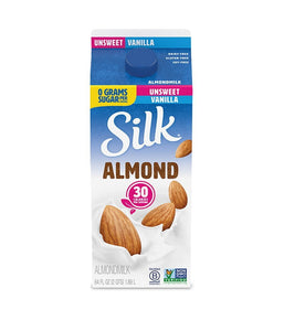 Silk Almond Unsweet Vanilla - 1.89 Ltr - Daily Fresh Grocery