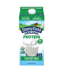 Stonyfield Organic Protein Low Fat Milk - 1.89 Ltr - Daily Fresh Grocery