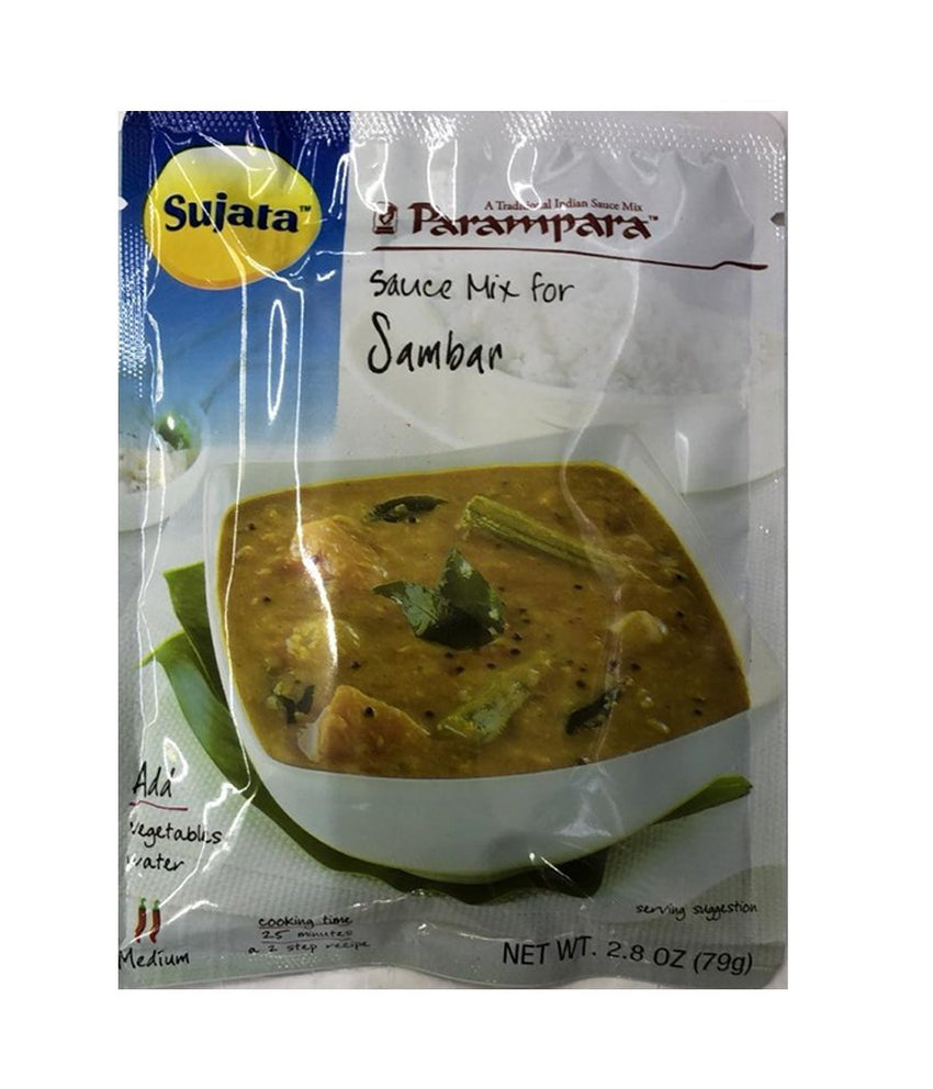 Sujata Parampara Sauce Mix Sambar - 79gm - Daily Fresh Grocery