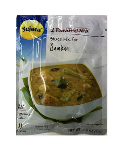 Sujata Parampara Sauce Mix Sambar - 79gm - Daily Fresh Grocery