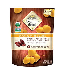 Sunny Fruit Organic Pitted Dates - 250 Gm - Daily Fresh Grocery