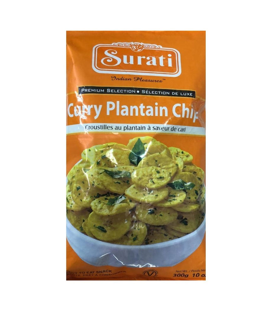 Surati Curry Plantain Chip - 300 Gm - Daily Fresh Grocery