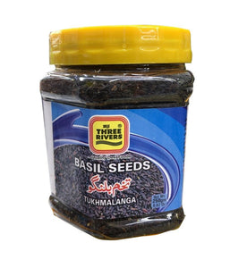 Three Rivers Basil Seeds Tukhmalanga - 250 Gm - Daily Fresh Grocery