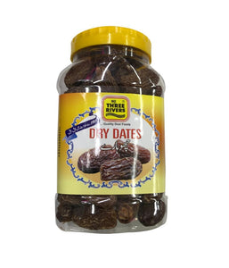 Three Rivers Dry Dates - 600 Gm - Daily Fresh Grocery