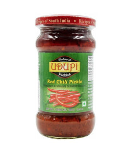 Udupi Red Chili Pickle - 300 Gm - Daily Fresh Grocery