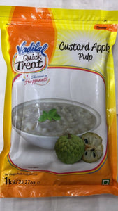 Vadilal Custard Apple Pulp - 1 kg - Daily Fresh Grocery