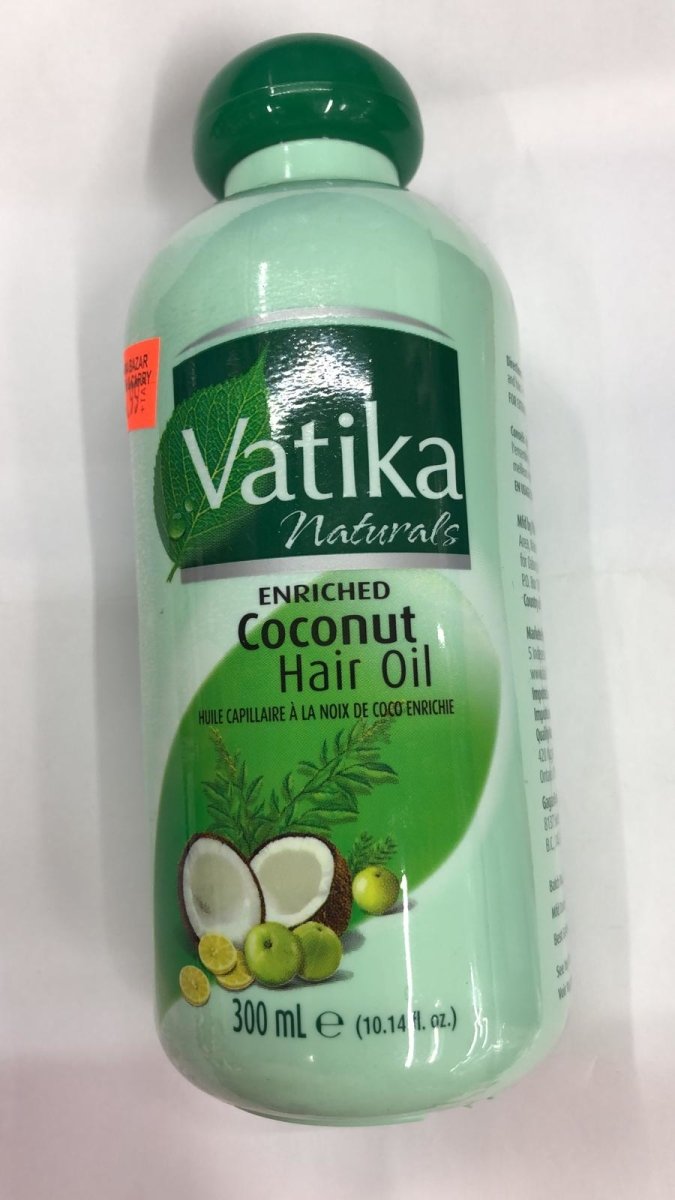 Vatika Naturals Coconut Hair Oil -300ml - Daily Fresh Grocery