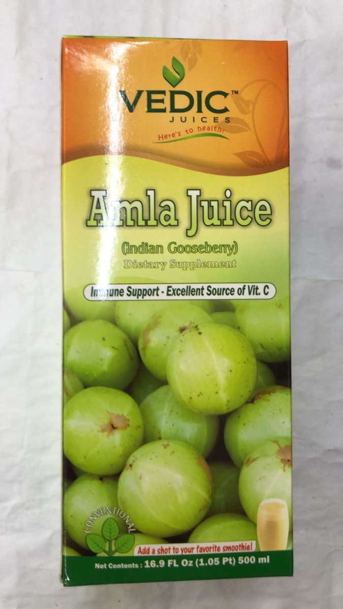 Vedic Juices Amla Juice ( Indian Gooseberry ) - 500 ml - Daily Fresh Grocery