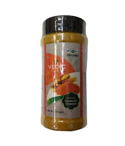 Vedic Organic Turmeric Powder - 200 Gm - Daily Fresh Grocery