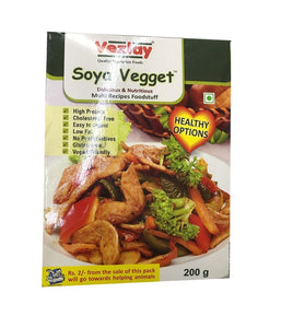 Vezlay Soya Vegget Delicious Nutritious Multi Recipes Foodstuff - 200gm - Daily Fresh Grocery