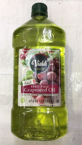 Vialdi 100% Pure Grapeseeds Oil -2 Ltr - Daily Fresh Grocery
