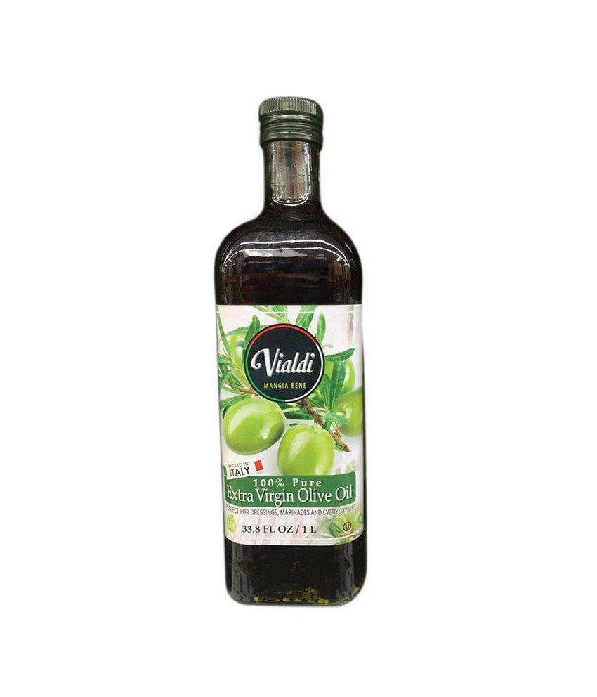 Vialdi Mangia Bene Extra Virgin Olive Oil - 1 Liter - Daily Fresh Grocery