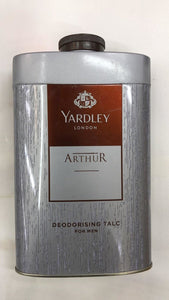 Yardley London Arthur Deodorising Talc For Men - 250gm - Daily Fresh Grocery