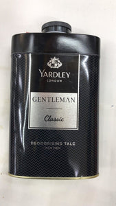 Yardley London Gentelman Deodorising Talc For Men - 250gm - Daily Fresh Grocery