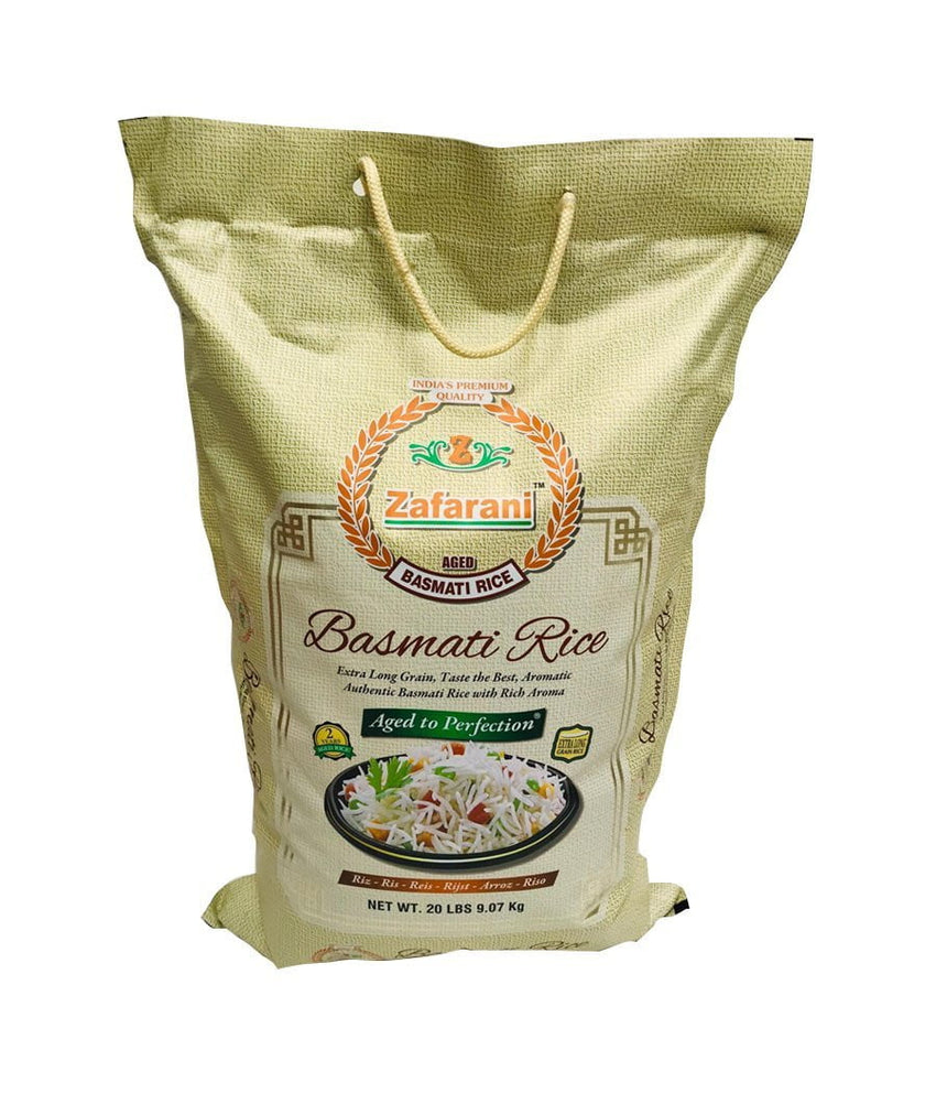 ZAFARANI – Aged Basmati Rice – 20Lbs - Daily Fresh Grocery